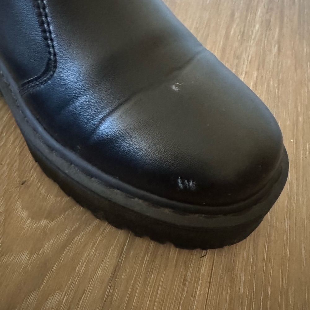 Dr. Martens Black Platform Ankle Boots - Picture 14 of 15